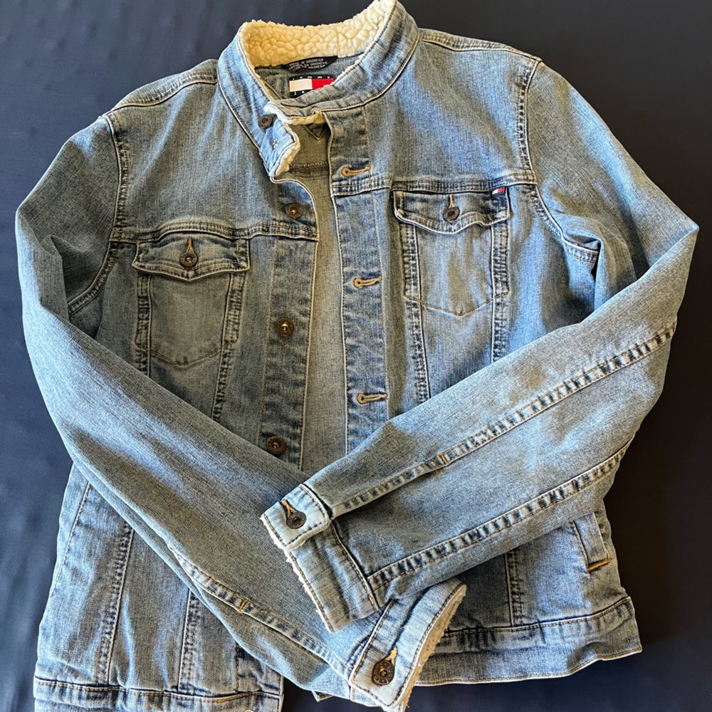 Tommy jeans denim and Sherpa jacket